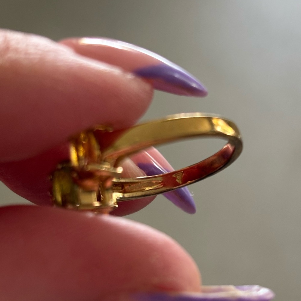 925 Sterling Multi Stone Ring - image 8